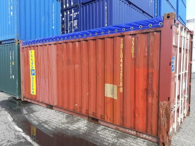 Contêiner 20′ Open Top - Carga Superior Facilitada