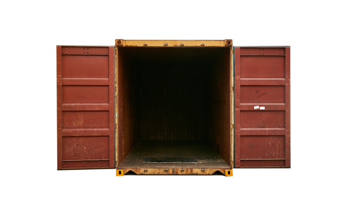 Contentor Marítimo de 20 Pés Usado