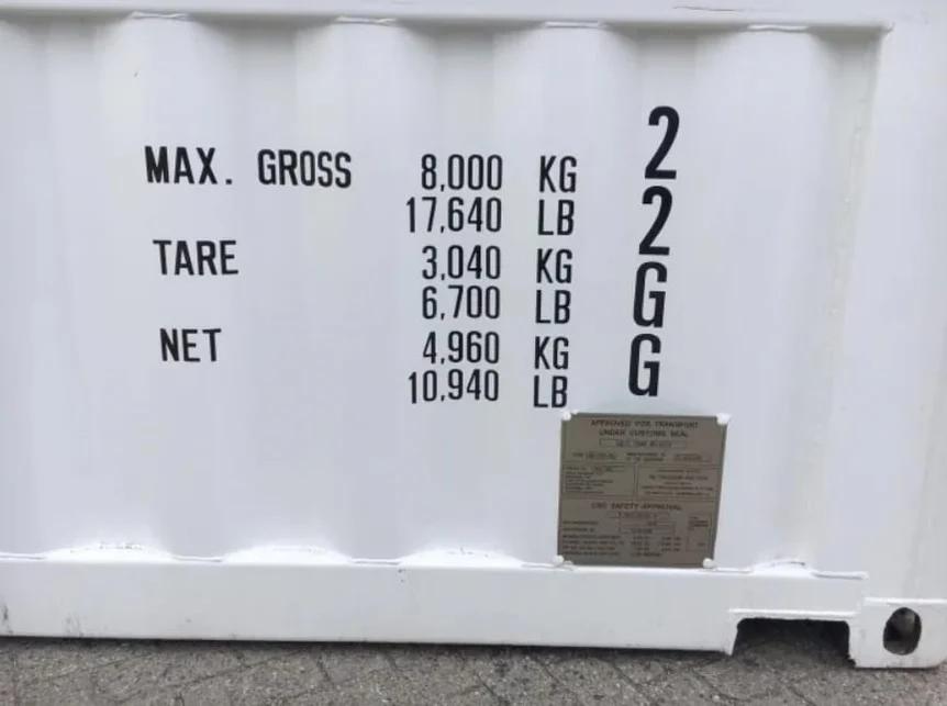 Contentor de Observação 20 Pés