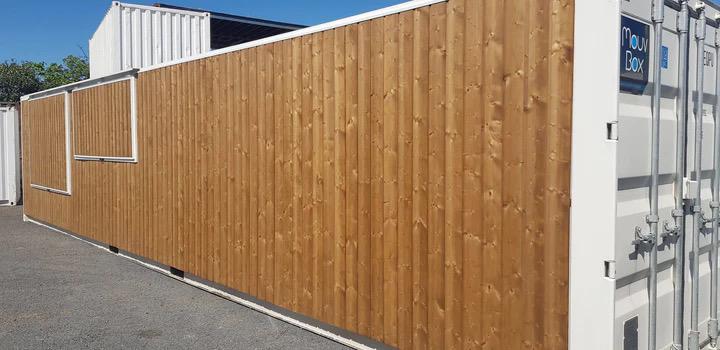 Contentor Bar 40′ em Madeira