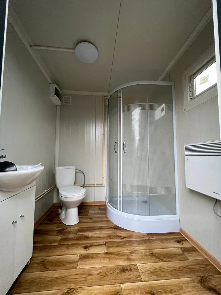 Contentor Sanitário 2,00 x 2,00 m com Duche e Cisterna