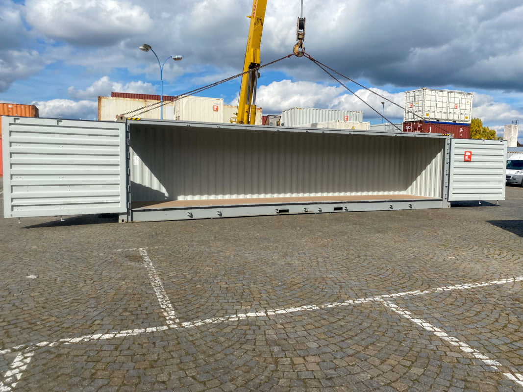 Contentor 40 Pés High Cube com Abertura Lateral