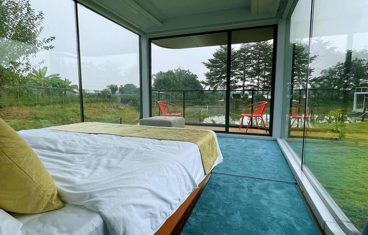 Casa Cápsula E7 – 2 Camas, 1 Casa de Banho e Varanda