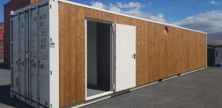 Contentor Bar 40′ em Madeira