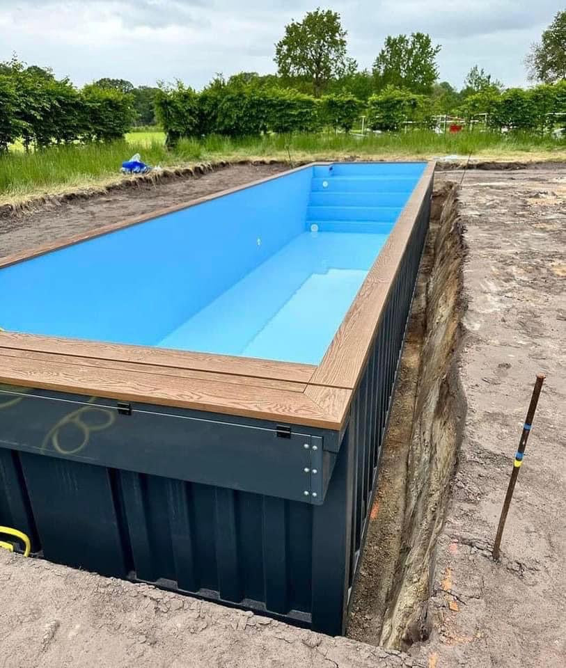 Piscina em Contentor 12m – Solução Ecológica e Pronta