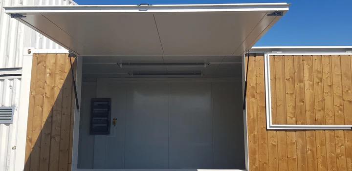 Contentor Bar 40′ em Madeira