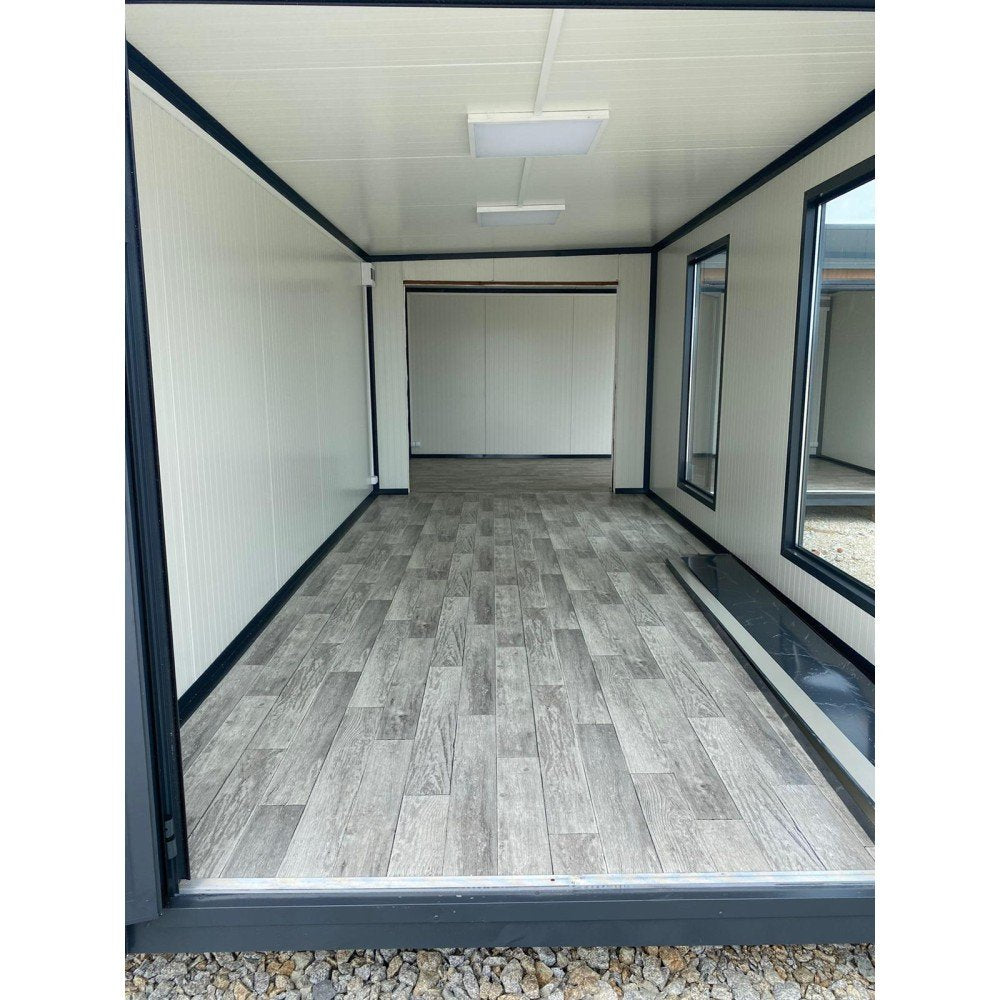 Módulo Comercial Combinado de 2 Peças – 3 x 6 m (36 m²)