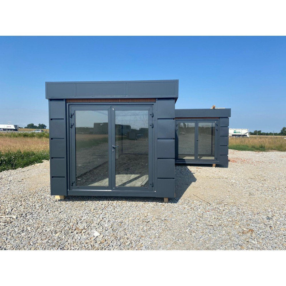 Módulo Comercial Combinado de 2 Peças – 3 x 6 m (36 m²)