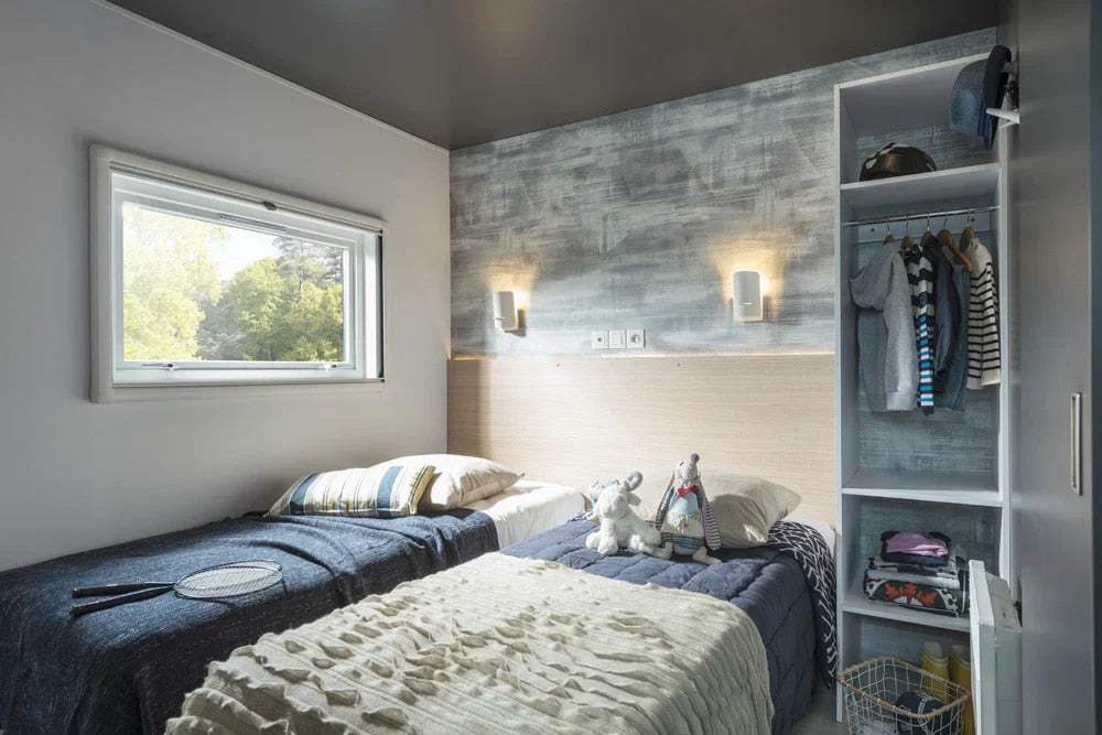 Casa Móvel 2 Quartos com 2 Casas de Banho